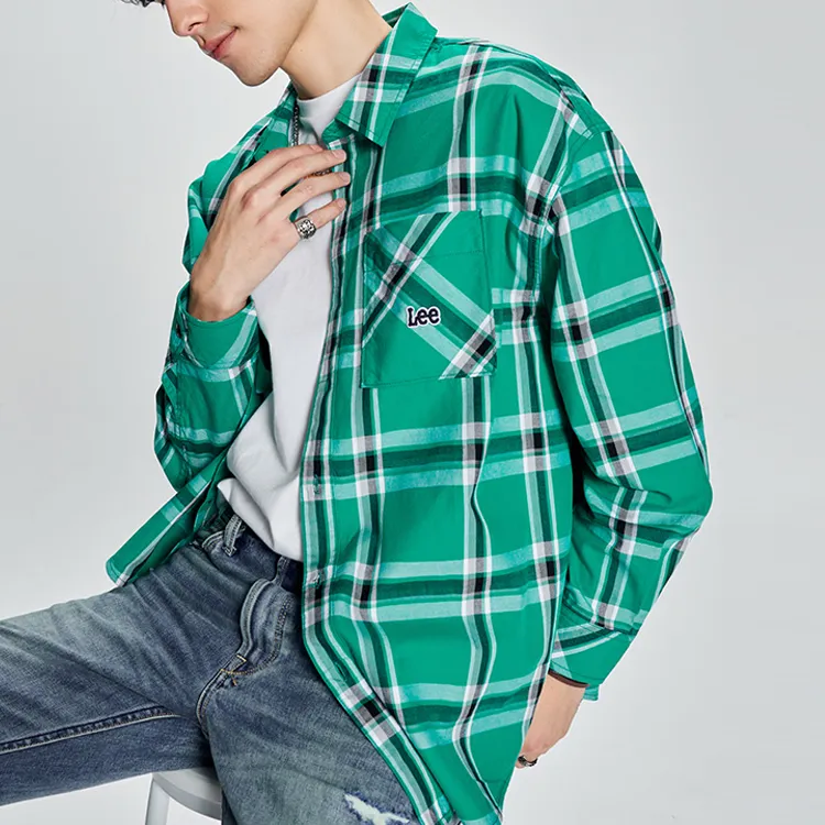 Lee Shirts Unisex Green-2