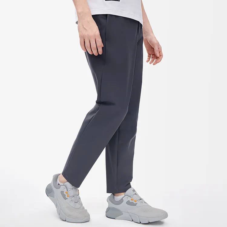 FILA Athletics Knitted Sweatpants Men Whale Shark Gray-5