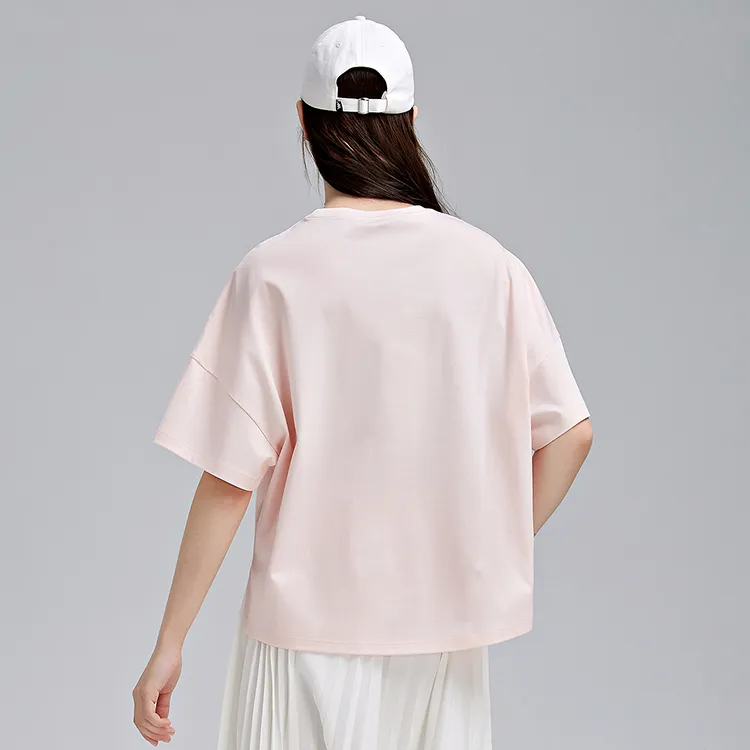 Kappa x Modern Sky Drop Shoulder Sleeve T-Shirt Women's-4