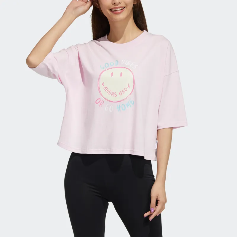 Adidas Neo T Shirt Women's Pink-1