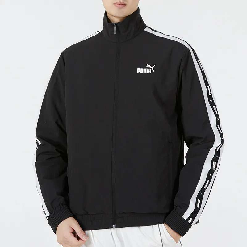 PUMA Blocking Tape Jackets Men Black-2