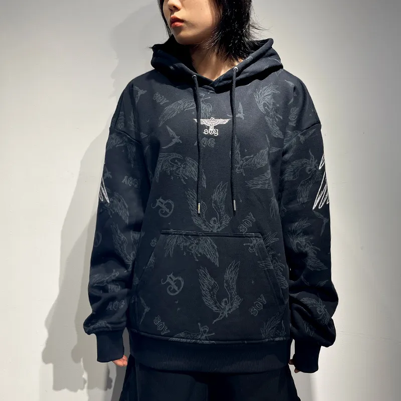 Boy London Sweatshirts Unisex Black-2