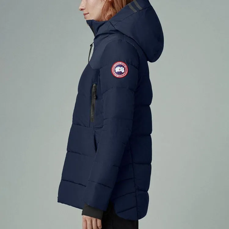 Canada Goose HyBridge Series Down Jackets Women's Cerulean Ocean Blue-4