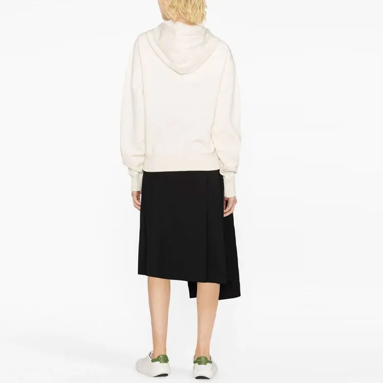 JIL SANDER + Logo Patch Drawstring Hoodie-1