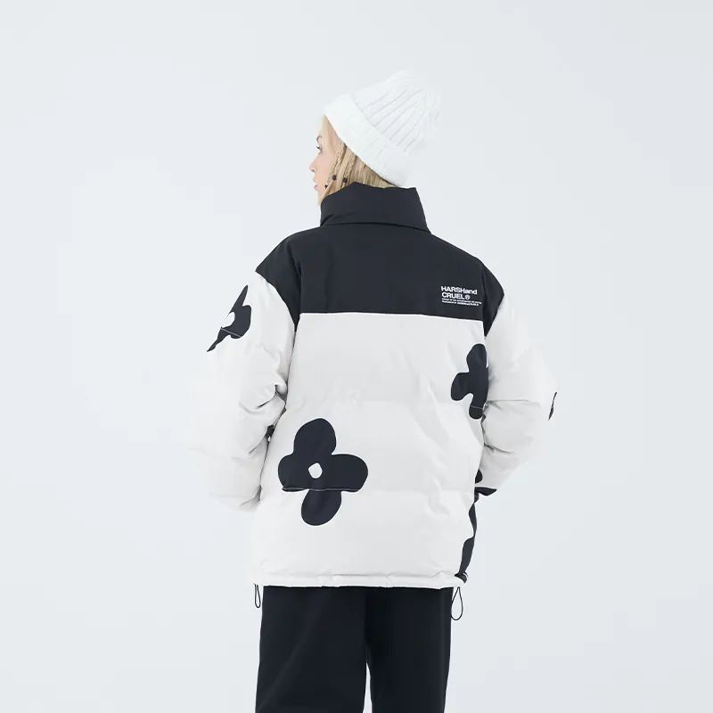 HARSH AND CRUEL Puffer Jackets Unisex-6