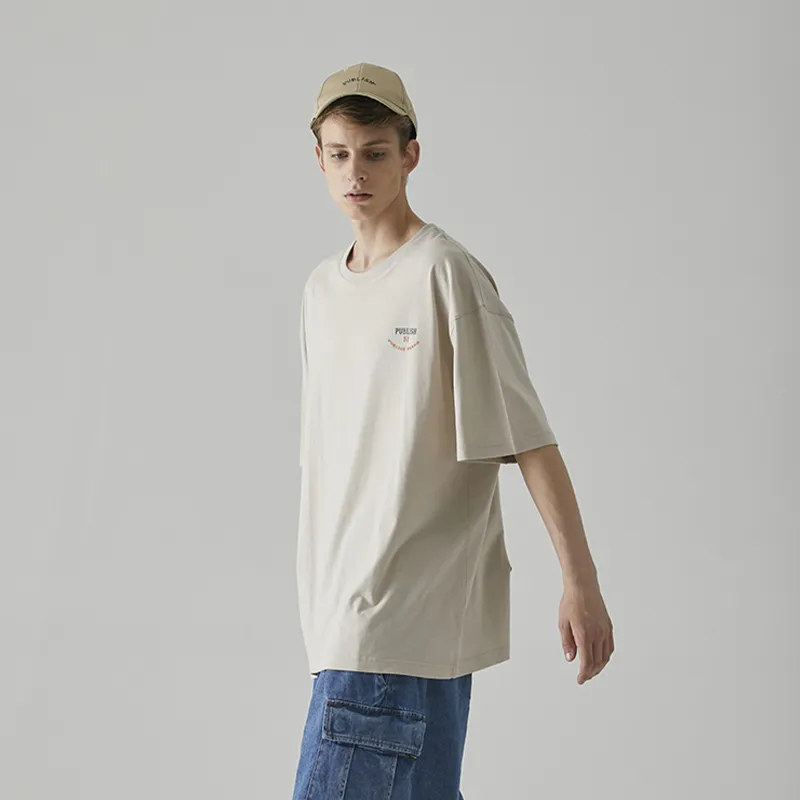 PUBLISH Straight Elbow-Length Sleeved T-Shirt Unisex-6