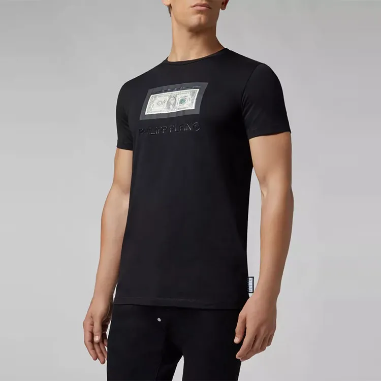 PHILIPP PLEIN FW22 T Shirt Men's Black-3