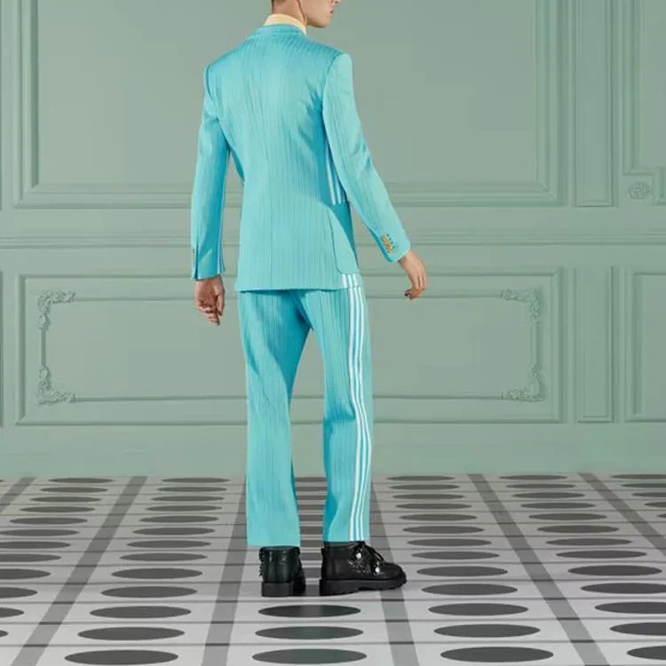 GUCCI X Adidas Technical Rib Jersey Pants-3
