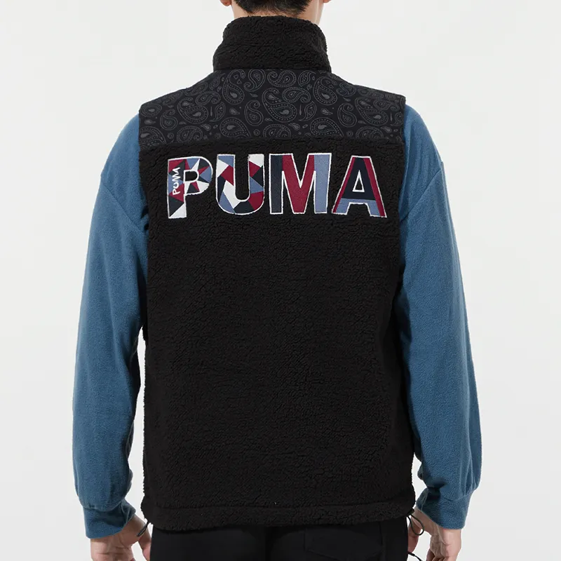 PUMA Vests Men Black-3