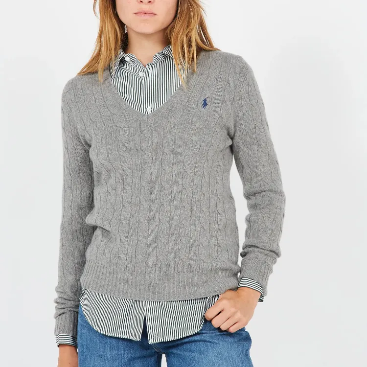Polo Ralph Lauren Sweater Women's Light Gray-5