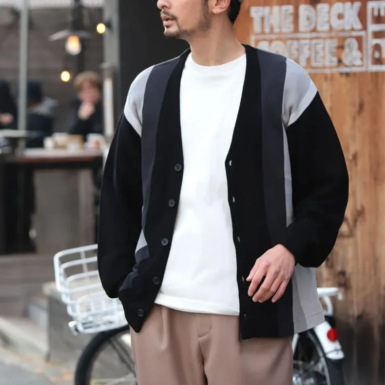 Beams Sweaters Men Black-4