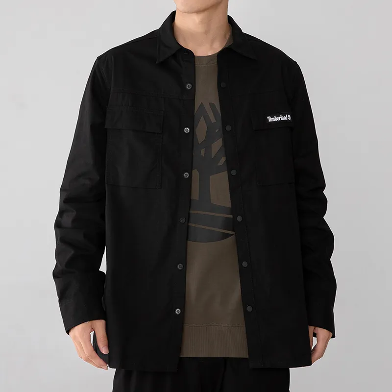 Timberland Shirts Men Black-4