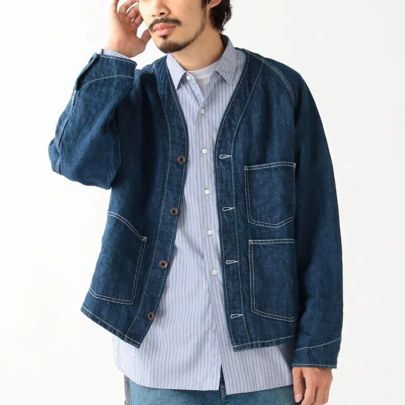 Beams Denim Jackets Men-4