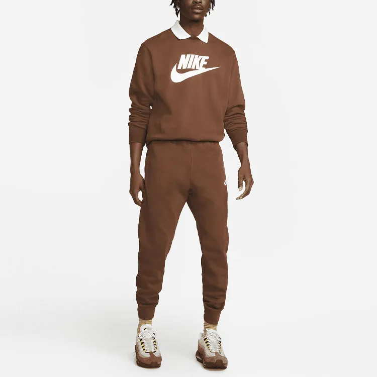 Nike Knitted Sweatpants Men Umber-2