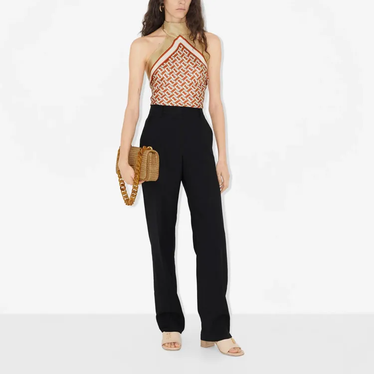 Burberry Strapless Top Women's Multicolor-1