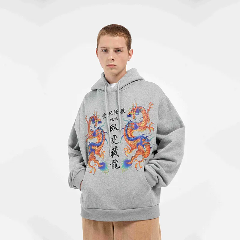 AMONSTER Hooded Loose Fit Regular Sweatshirt Unisex-2