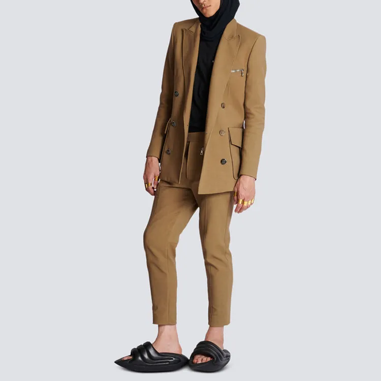 BALMAIN Jackets Men Dark Beige-3