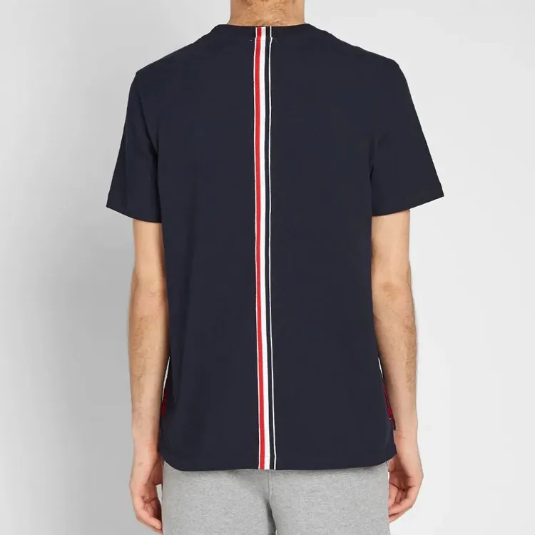 THOM BROWNE Rwb Striped Crewneck T Shirt-2