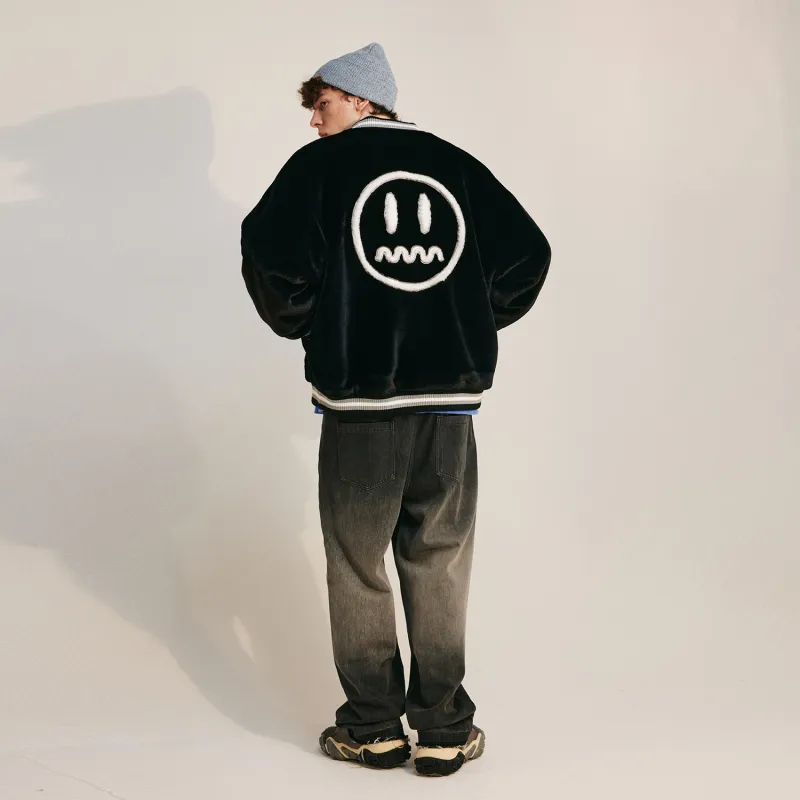 BEASTER Demon Grimace Pattern Unisex Jacket-7