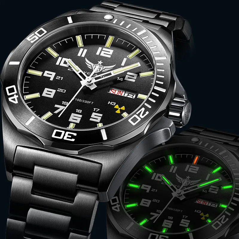 YELANG Automatic Mechanical Movement Watch Men's Watches Black Dial-34