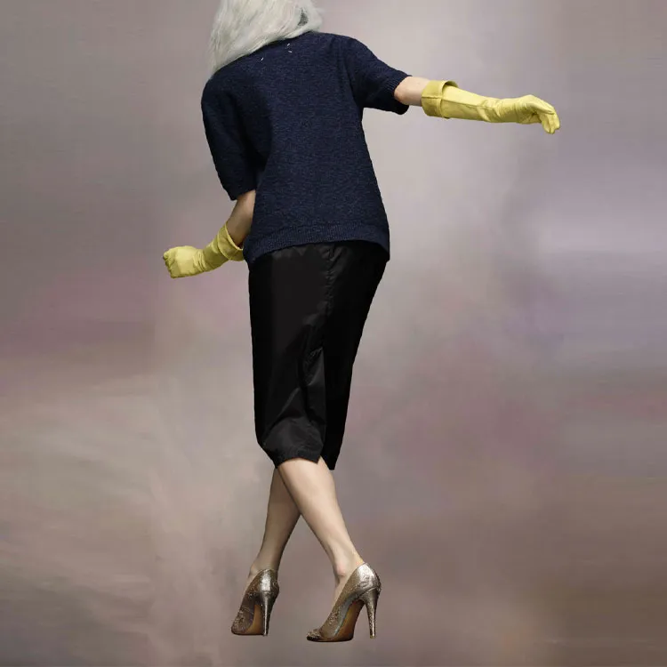 Maison Margiela V Neck Knitted Top-4