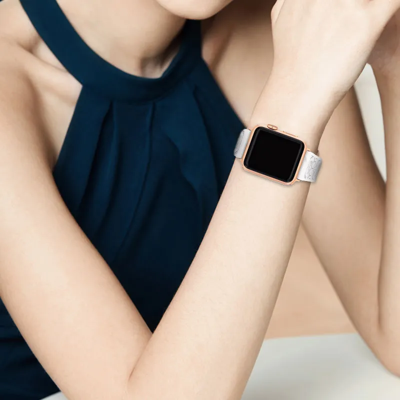COACH Apple Compatibility Watch Band Silicone Material-4