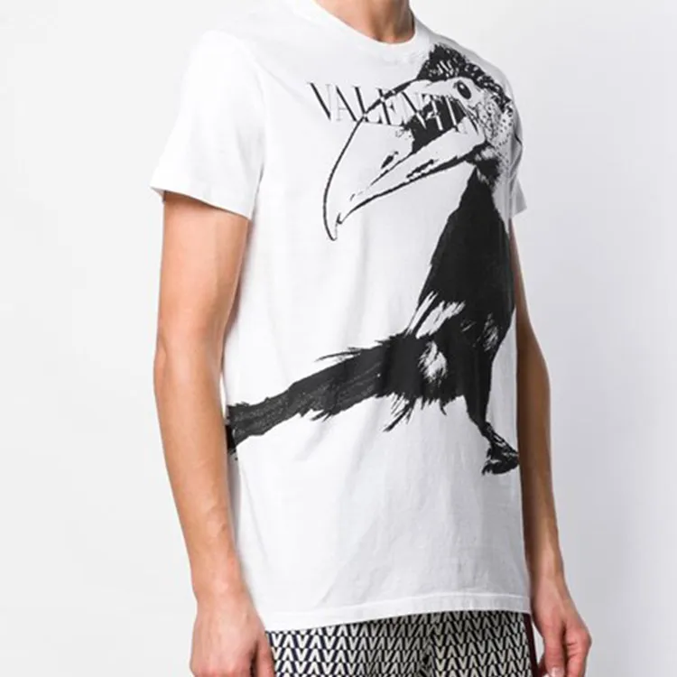 Valentino T Shirts Men White-3