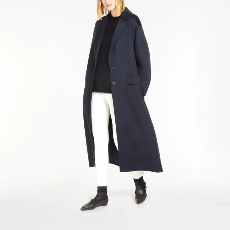 MaxMara Coats Women's Dark Blue-3
