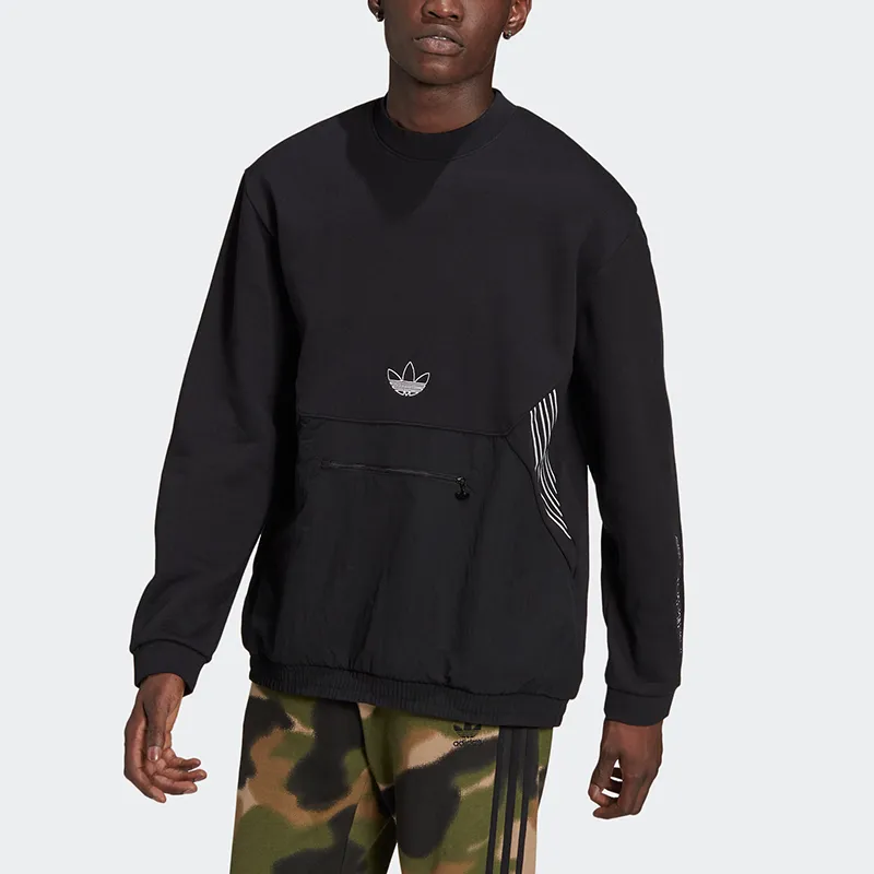Adidas Originals SPRT ARCHIVE Sweatshirts Men Black-1