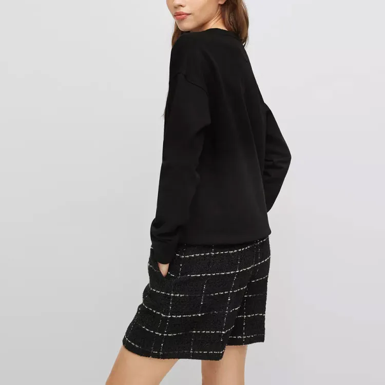 HUGO BOSS Sweatshirts Women's Black-4