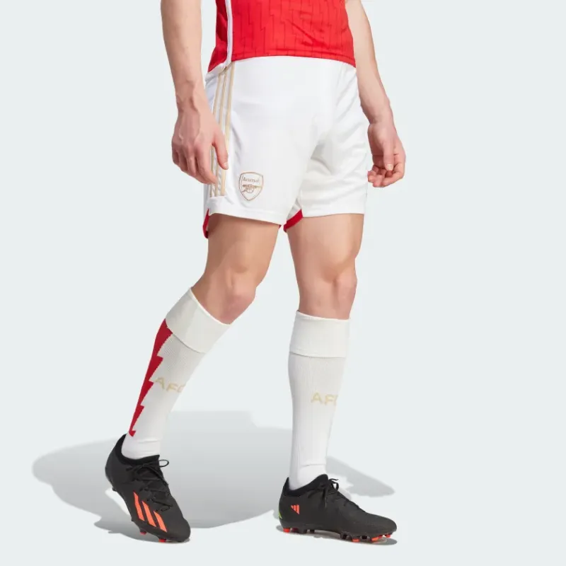 Adidas Soccer Bottoms 2023 2024 Season Arsenal Home Men's White-1