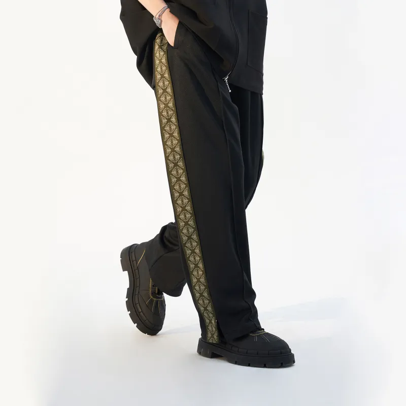 MODITEC Casual Pants Fall Unisex Black-4
