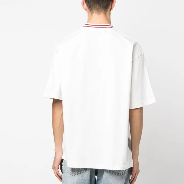 DIESEL Twashg6 Over Logo Embroidered T Shirt-3
