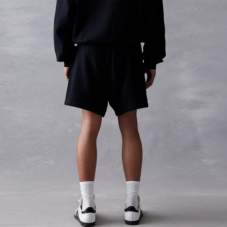 Fear Of God Essentials Cream Drawstring Sweatshort-3