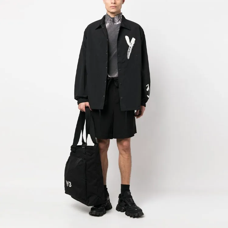 Y-3 Logo-print Shirt Jacket-1
