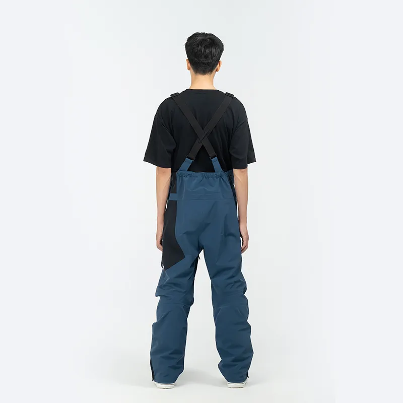 YAKKY PANG Ski Pants Unisex Gray Blue-3