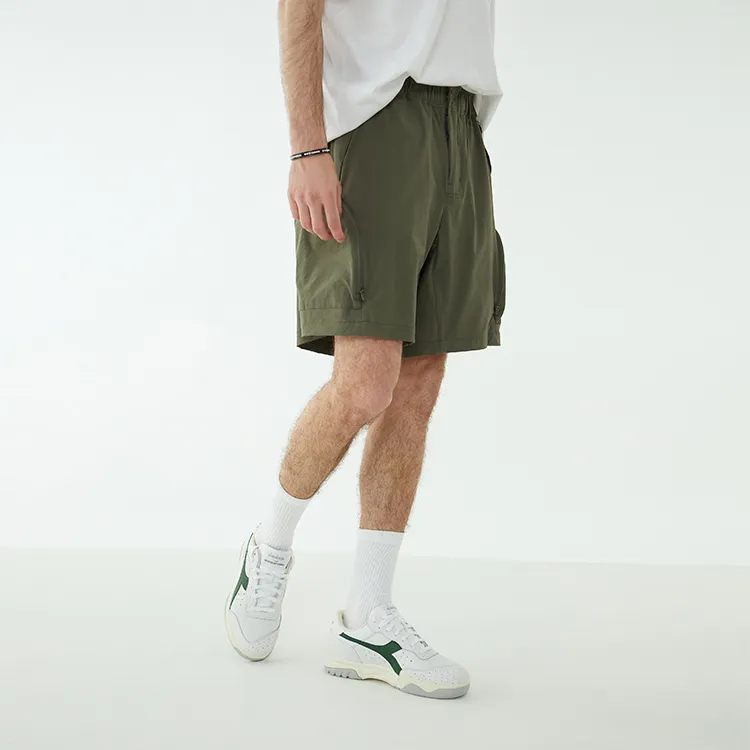 Diadora Fitted Shorts Men's Army Green-4