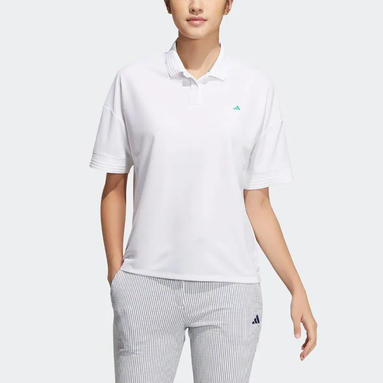 Adidas AEROREADY Polo Shirt Women's White-1