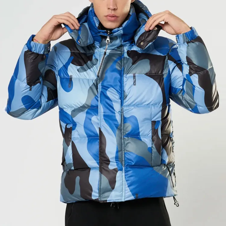 GOOSETECH Jackets Men Blue-2