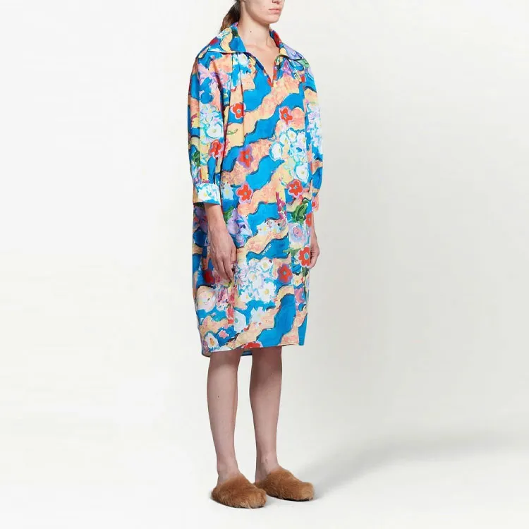 MARNI Printed Poplin Dress-3