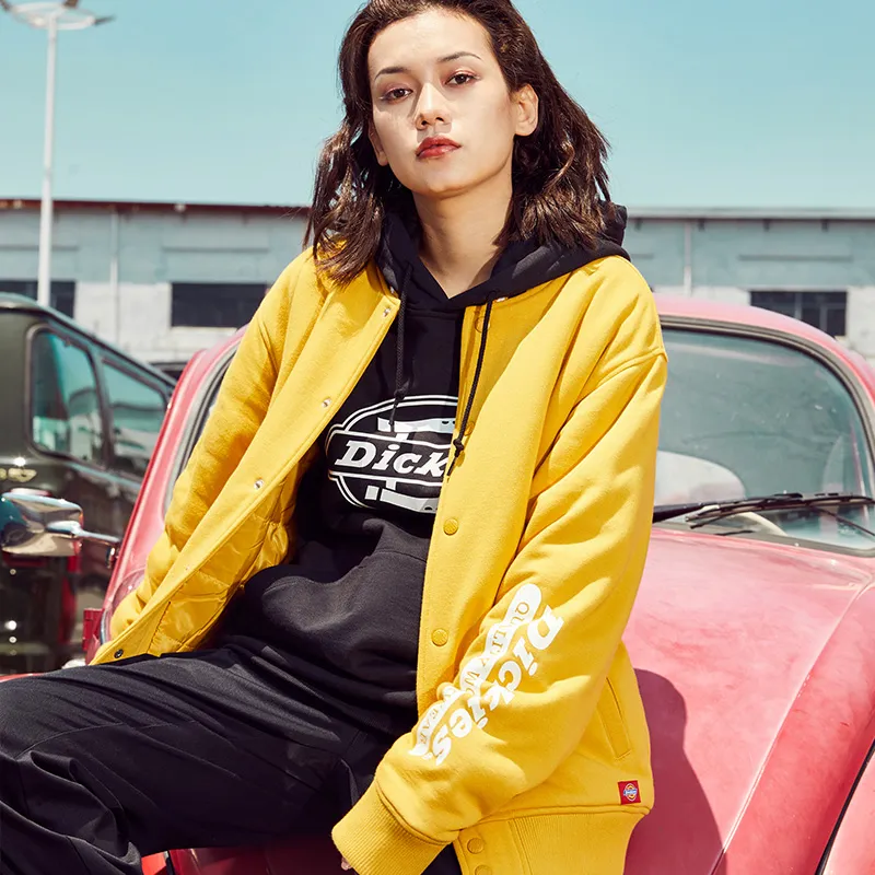 Dickies Baseball Jerseys Unisex Ginger Yellow-5