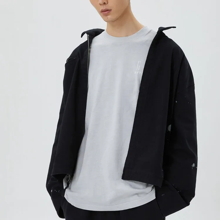 Attempt X GAP X ATTEMPT T Shirts Unisex Gray-3
