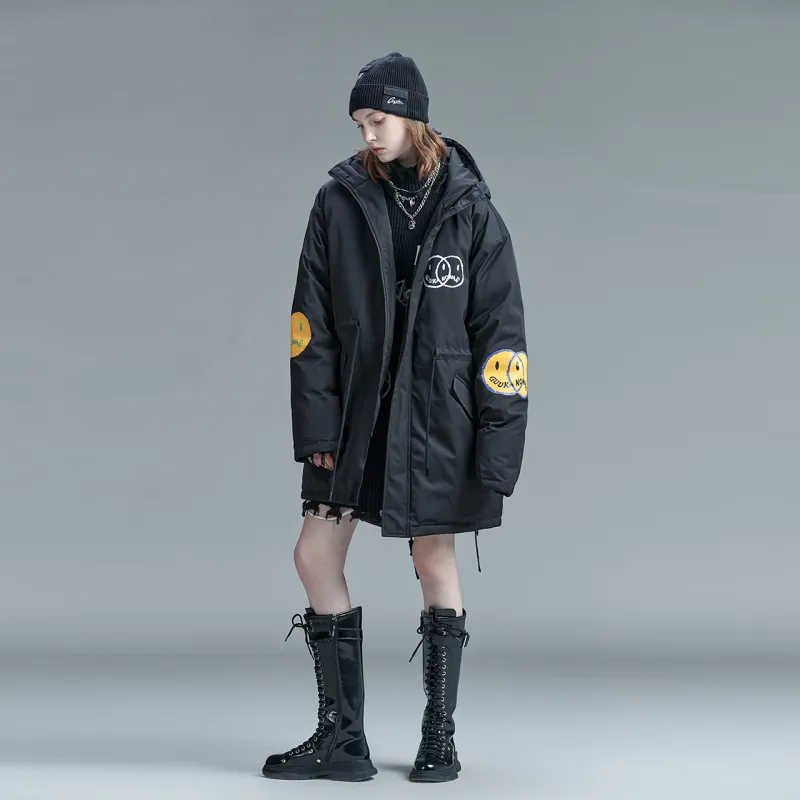 Guuka Puffer Jacket Unisex Black-2