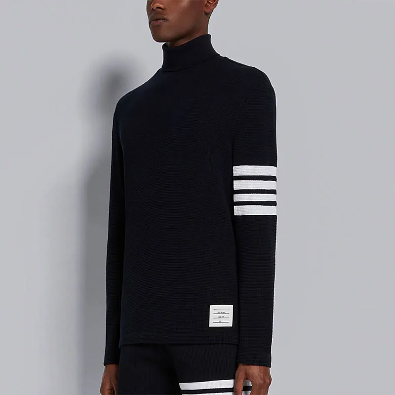 THOM BROWNE Sweaters Men Dark Blue-6