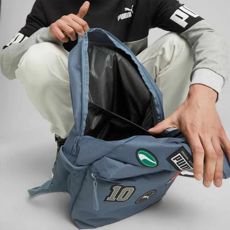 PUMA Fabric Backpack Regular Unisex Dark Blue-2