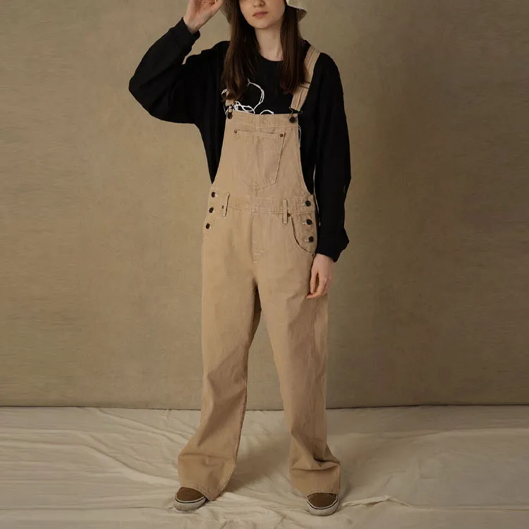 Levis Overalls Women's Light Camel-4