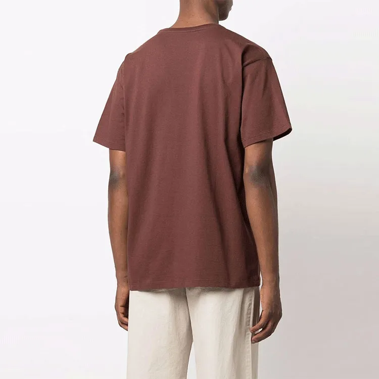 GUCCI T-Shirts Men Brown-2