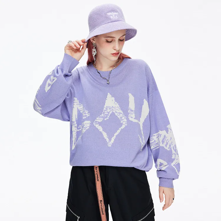 Boy London Sweater Unisex Purple-4
