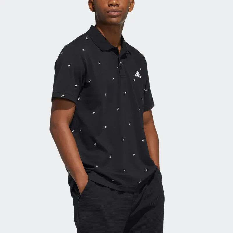 Adidas Polo Shirts Men Black-2