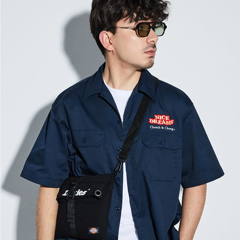Dickies Shirts Unisex Navy Blue-3